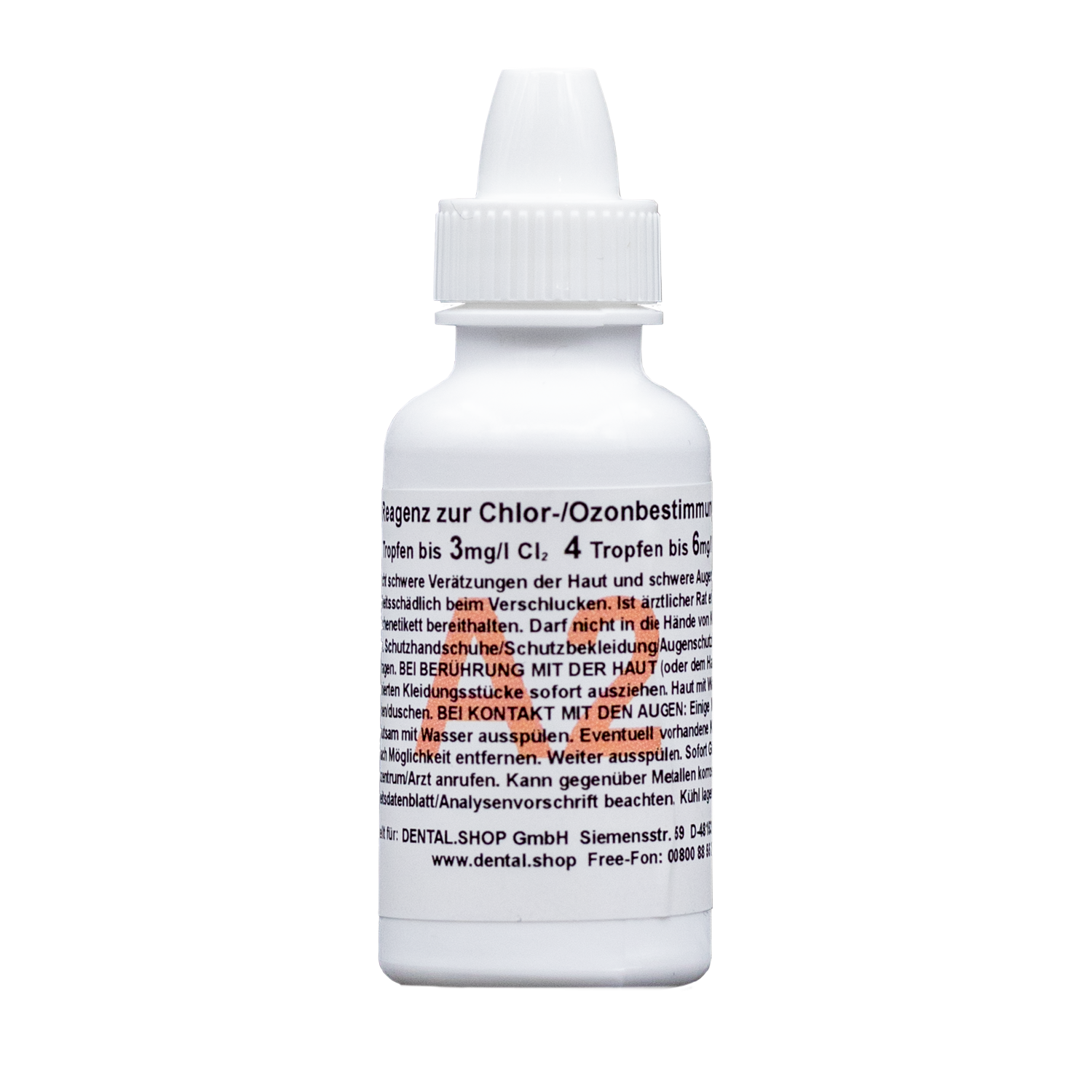 DPD Reagenz A2 (Chlor- und Ozonbestimmung)